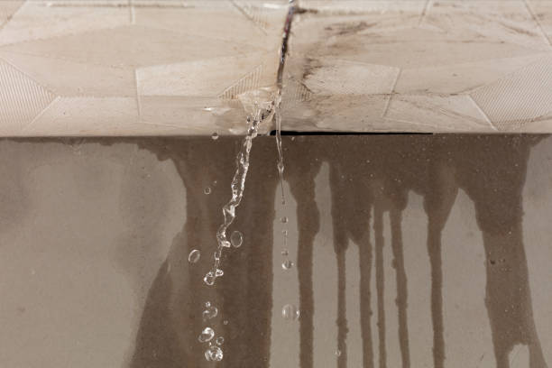 Professional Flood Damage Cleanup technician working in Centerburg, OH